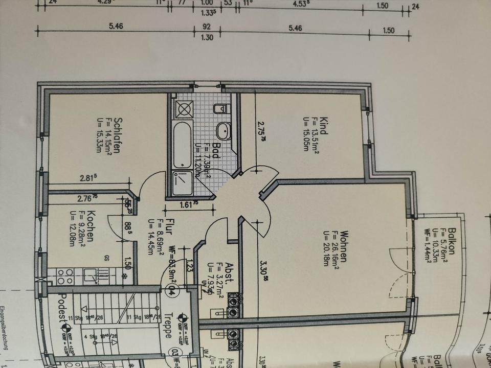 Thumbnail-3 Zimmer Mietwohnung in Essinghausen