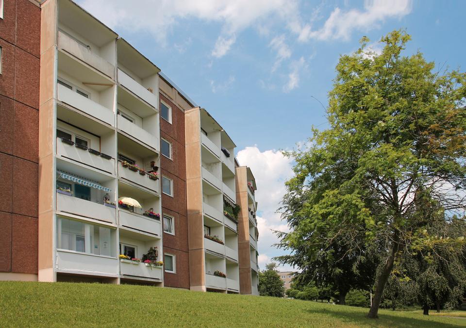 Thumbnail-3-Raum-Wohnung im Grünen mit Balkon