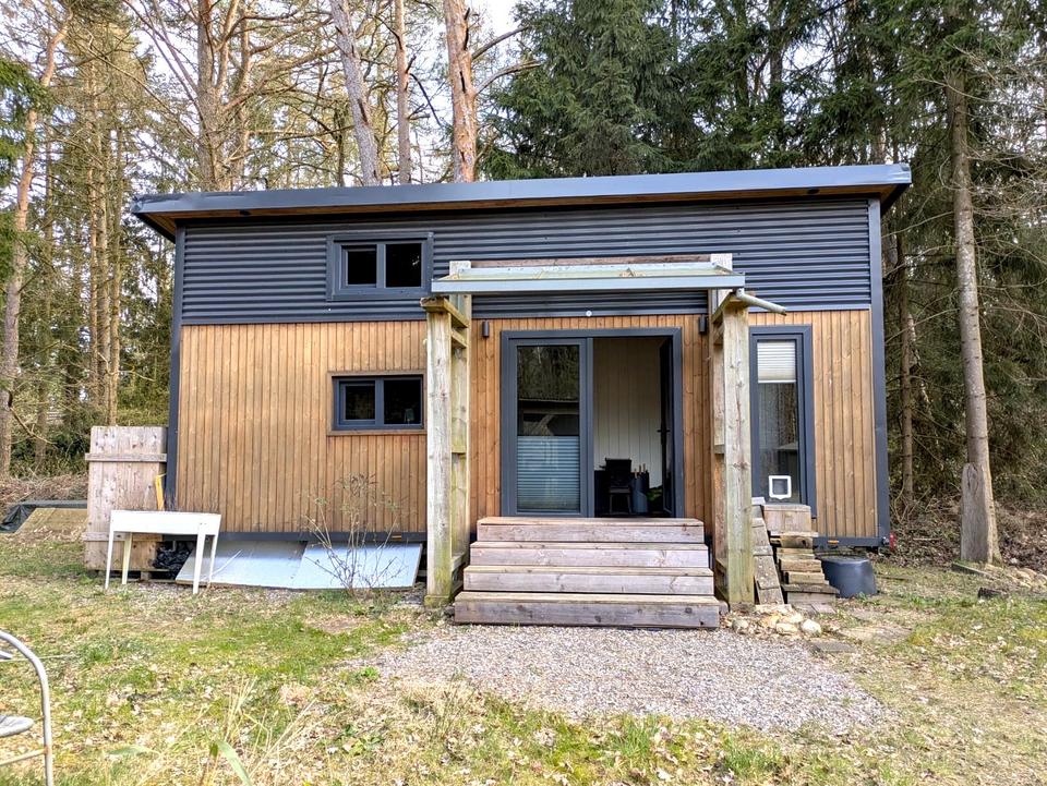 Thumbnail-Tinyhouse auf ruhigem Waldgrundstück im Wochenendwohngebiet