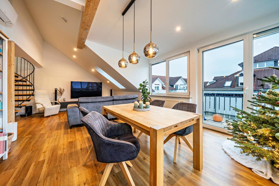 Thumbnail-Wohnqualität auf zwei Ebenen – moderne und helle 4-Zimmer-Wohnung