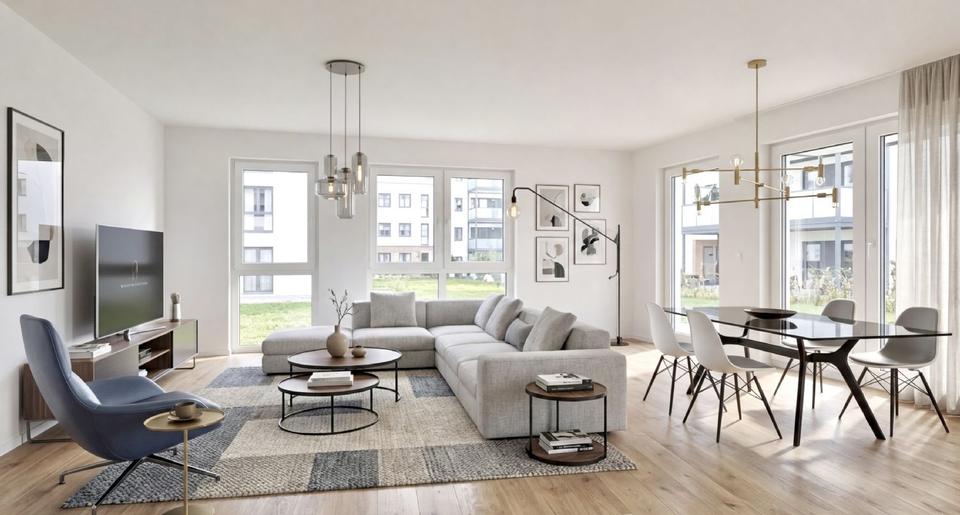 Thumbnail-Modern und Zentrumsnah - 2 Zimmer NB Wohnung mit EBK, Terrasse und Stellplatz