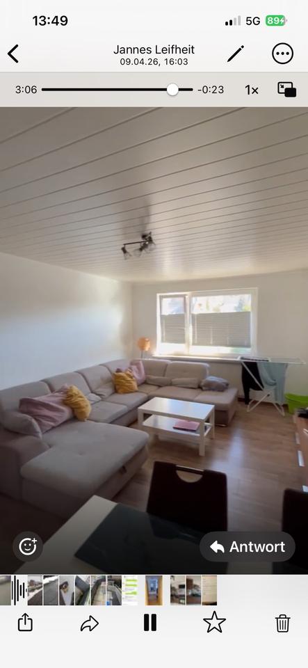 Thumbnail-Schöne Etagenwohnung mit Südbalkon zu vermieten