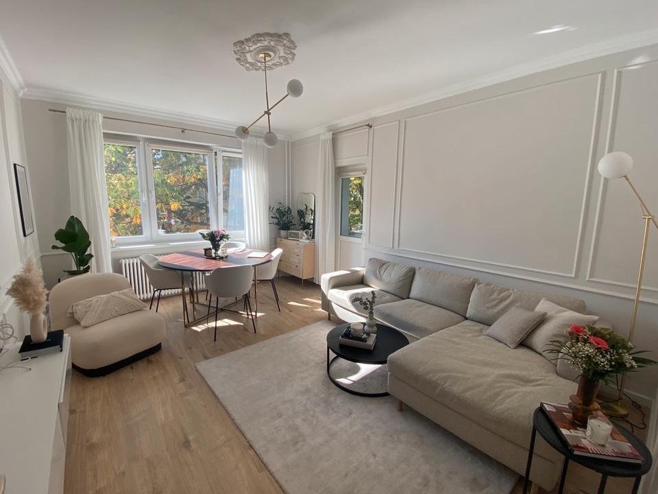 Thumbnail-2 Zimmer Wohnung mit Balkon zu vermieten 55m2 hochwertig möbliert