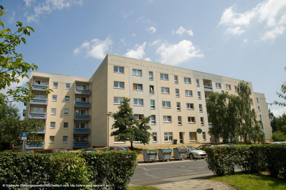 Thumbnail-3-Raum-Wohnung mit Balkon im 3.OG, Am Gebräun
