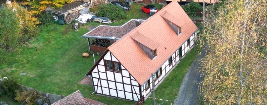 Thumbnail-Zwei Ferienhaushälften in der Dübener Heide, Nähe Bad Düben 2x4P.