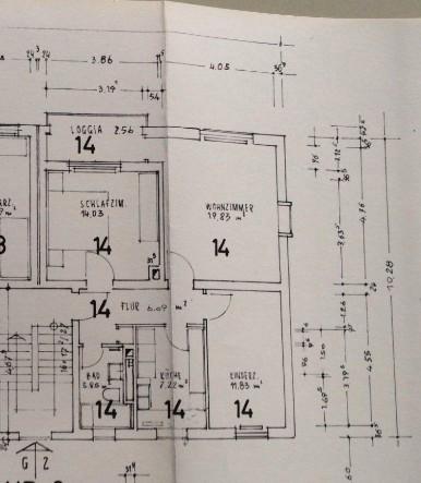 Thumbnail-3 Zimmer Wohnung mit Balkon in Kemel zu vermieten
