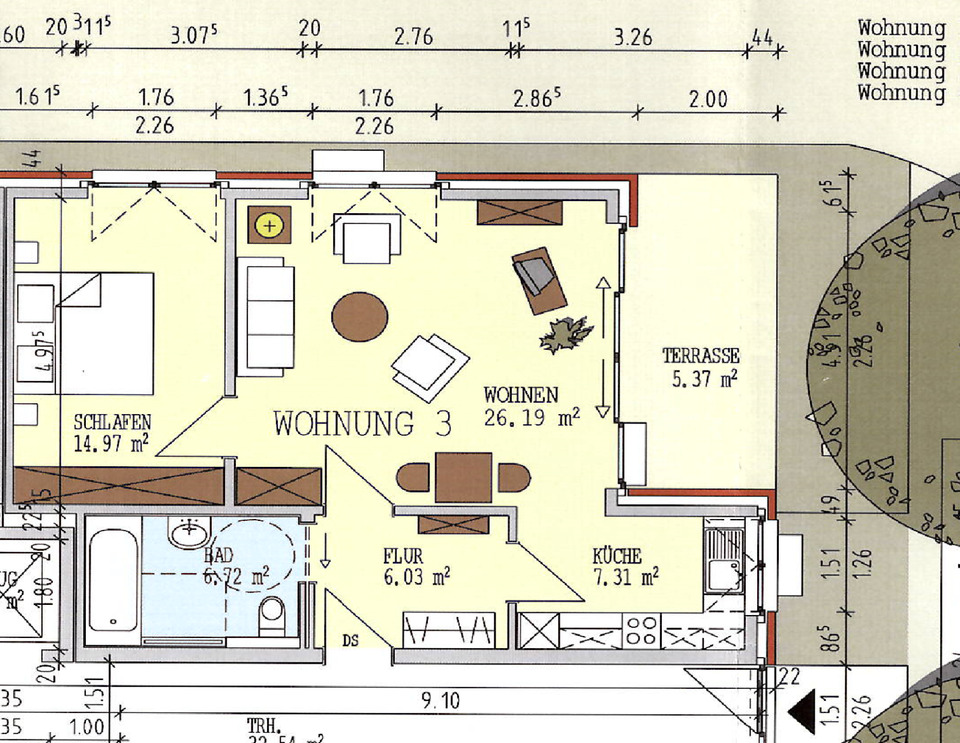 Thumbnail-Seniorengerechte Erdgeschosswohnung mit Terrasse