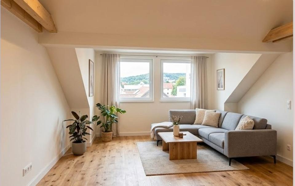 Thumbnail-Neue lichtdurchflutete moderne DG-Wohnung mit Terrasse in Schney