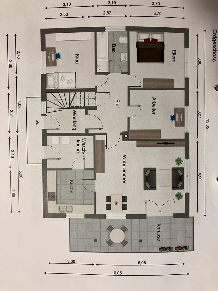 Thumbnail-Moderne 4-Raum-Wohnung – ab 01.07.2026