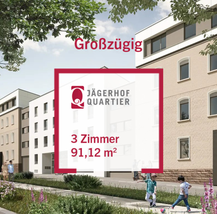 Thumbnail-Großzügig: schöne 3-Zimmer-Wohnung mit Balkon