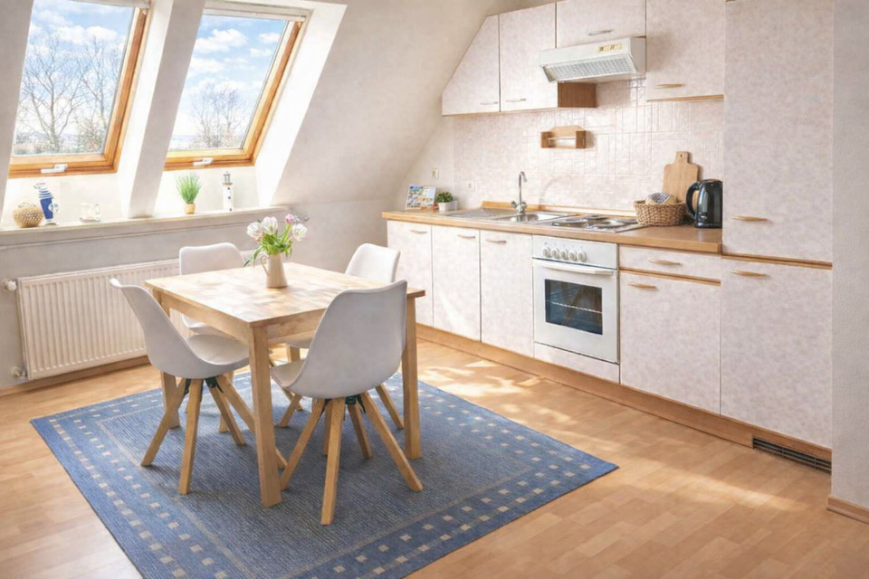 Thumbnail-Ferienwohnung - Nordseeurlaub bei Esens-Bensersiel auf Ferienhof