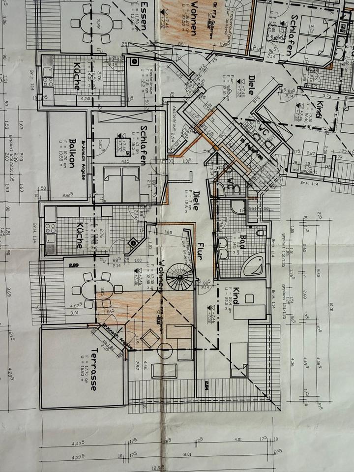 Thumbnail-Schöne 4 Zimmer Wohnung mit 2 Dachterassen