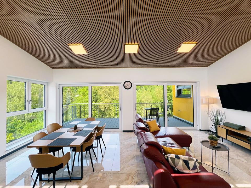 Thumbnail-Luxus. Ruhe. Aussicht. - Eingerichtetes 4-Zimmer-Penthouse mit 3 Dachterrassen, Aufzug & Keller in Wachtberg