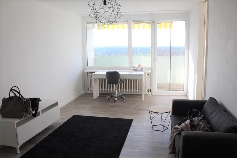 Thumbnail-Moderne und helle 1-Zimmer Wohnung mit Balkon und Weitblick