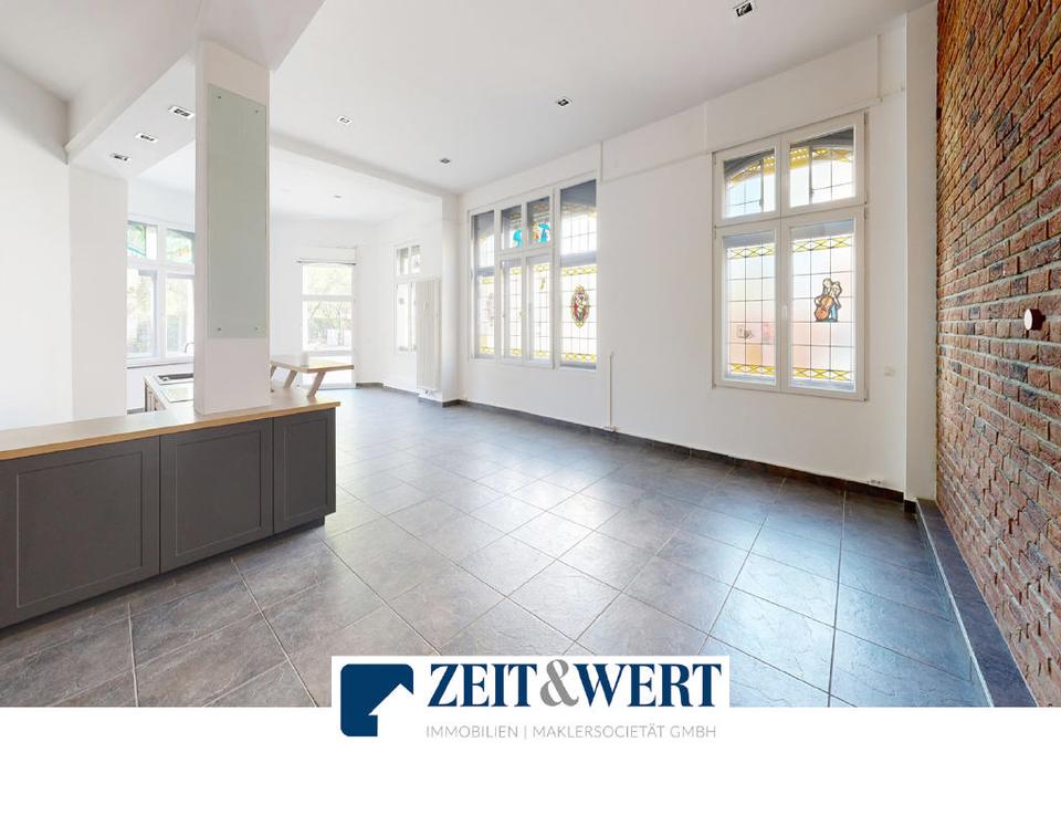Thumbnail-Brühl! Wohnen mit historischem Charme, modern, großzügig mit Innenhof und Stellplatz! (CA 5011) AUFTEILUNG EG: Küche, Wohn-Esszimmer, Schlafzimmer, Büro, Duschbad, Wannenbad, Waschküche...