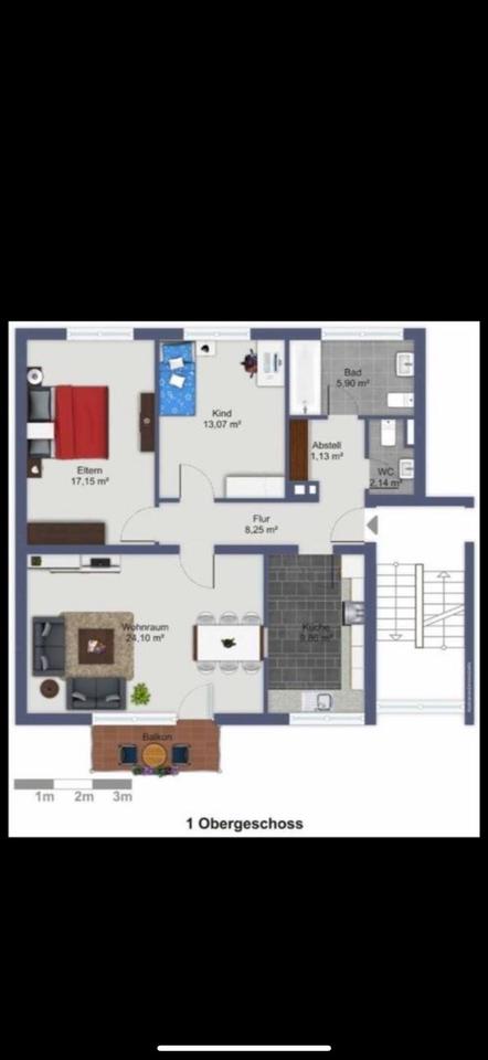 Thumbnail-3 Zimmer Wohnung