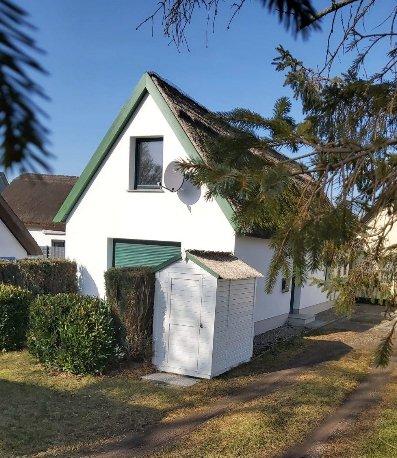 Thumbnail-Reetdachhaus auf Mönchgut (Rügen) mit Boddenblick zu verkaufen