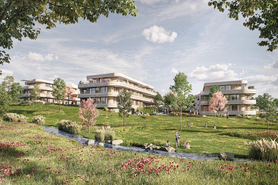 Thumbnail-4,5 - Zimmer - Neubau - Gartenwohnung mit Aufzug und Terrasse B05