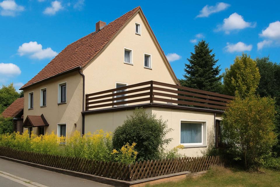 Thumbnail-Tolles Grundstück + Gebäuden + xl-Garten m. Wald 10918 qm