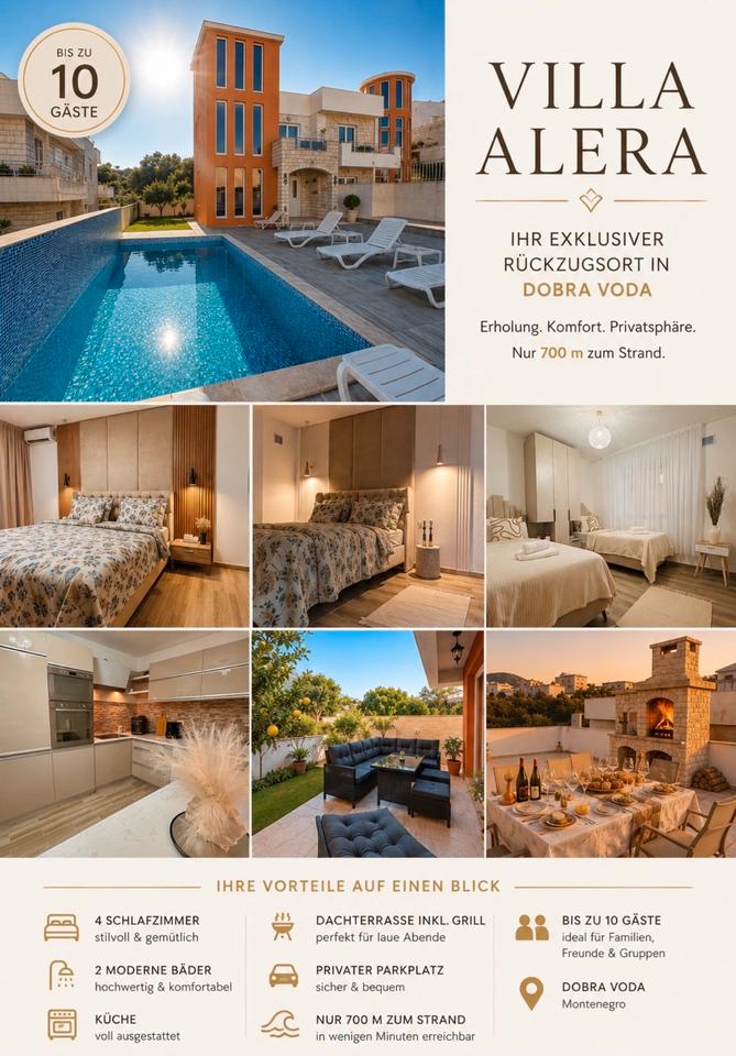 Thumbnail-Villa zu Vermieten In Montenegro Dobra Voda