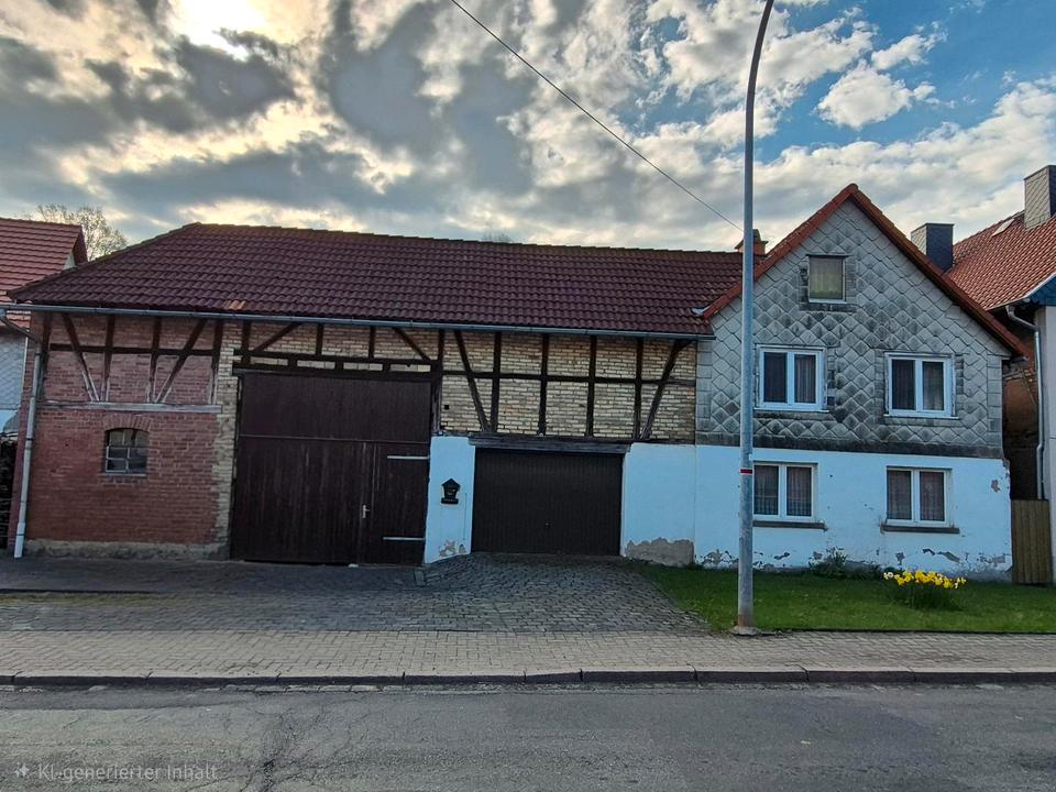 Thumbnail-Einfamilienhaus Renovierungsbed. mit Nebengebäude und Garage