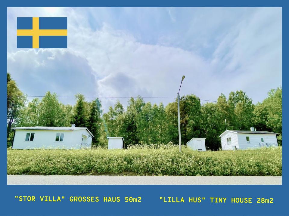 Thumbnail-Auswandern nach Schweden? 2 Häuser + 8.000m2 in Süd-Lappland