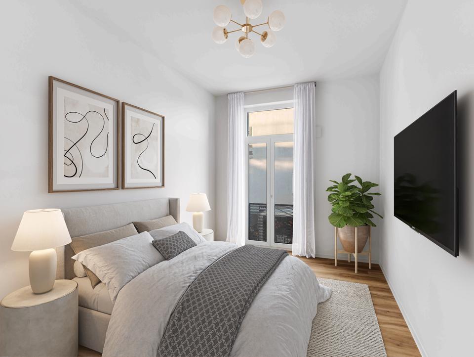 Thumbnail-Wohnen im LÖBTAUER TOR! 2-Zimmer Neubauwohnung mit EBK