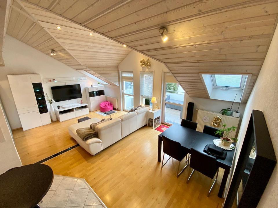 Thumbnail-2 Zimmer Maisonette-Wohnung Grafenau-Dätzingen möbliert Privatver