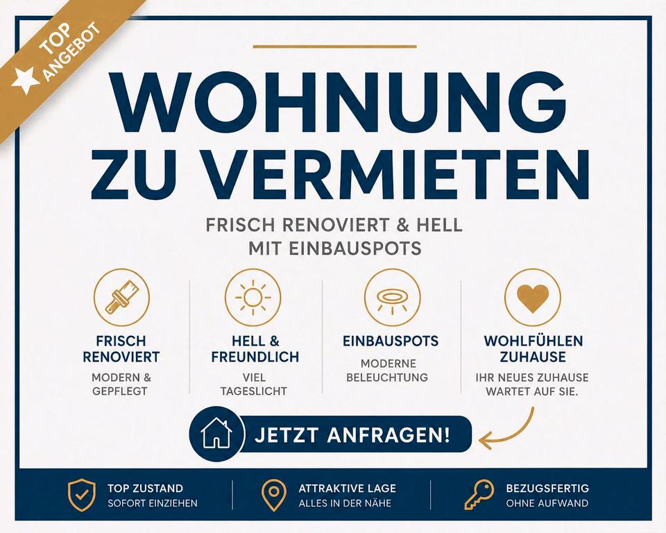 Thumbnail-Frisch renovierte Wohnung mit sonnigen Balkon nähe Viechtach