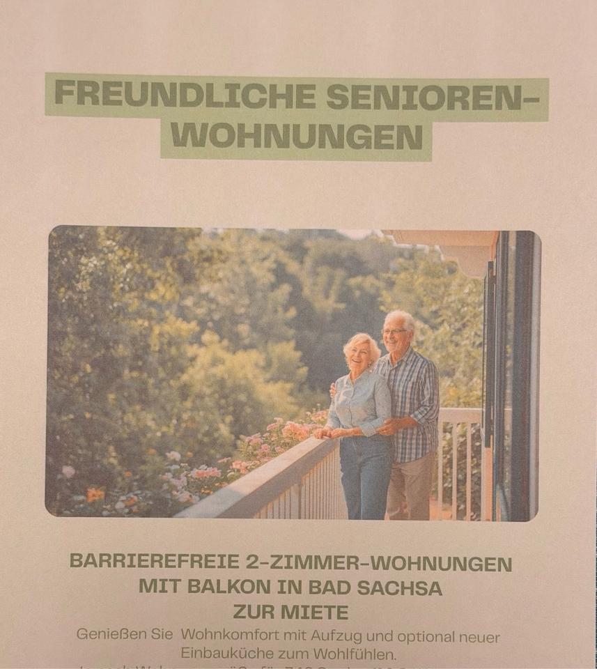 Thumbnail-2 Raum Wohnung für Senioren in Bad Sachsa mit Aufzug und Balkon