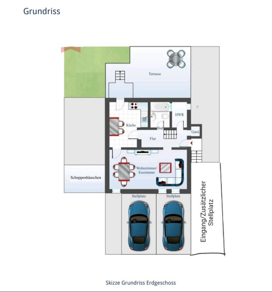 Thumbnail-Kleines Provisionsfreies Freistehendes Einfamilienhaus