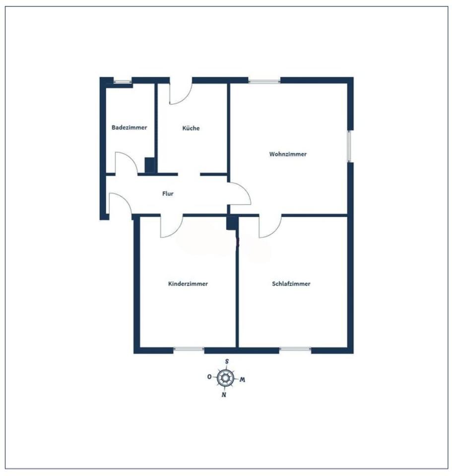 Thumbnail-Mietwohnung 3 Zimmer 55 m² - Witzhelden