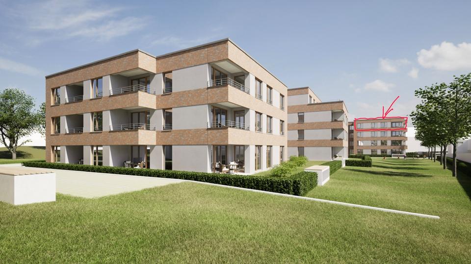 Thumbnail-Wunderschöne Wohnung in Husum, 80qm, Neubau, zentral, ab Okt. 26