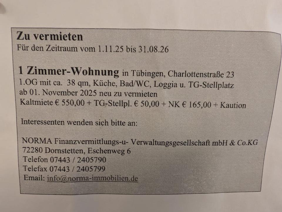 Thumbnail-1 Zimmer - Wohnung