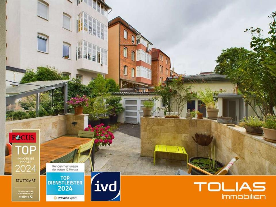 Thumbnail-Wohnen & Arbeiten smart getrennt – 2 Zi-Wohnung mit zwei Terrassen & separatem Studio