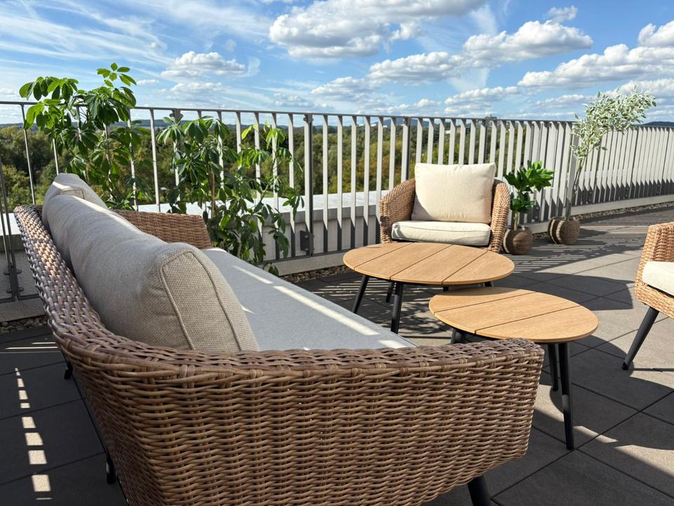 Thumbnail-Moderne, voll möblierte 3-Zimmer-Penthouse-Wohnung an der Lahn