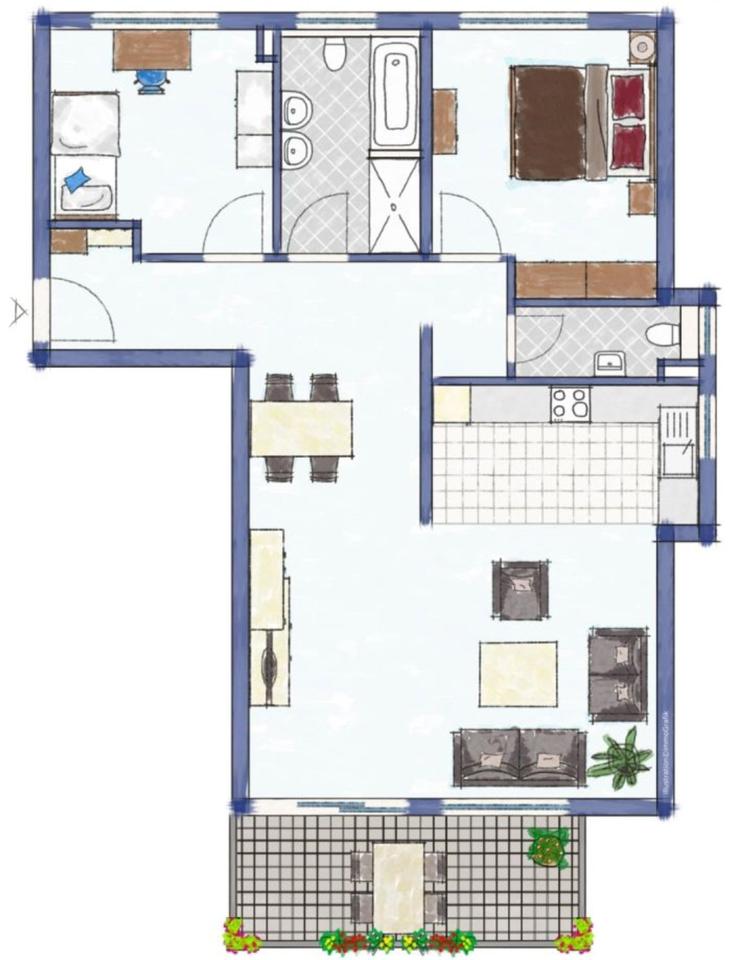 Thumbnail-Helle 3,5 Zimmer Wohnung in Nagold