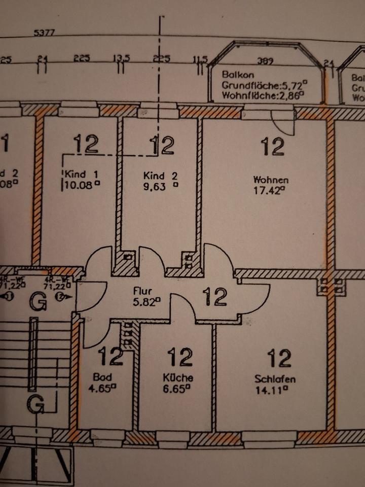 Thumbnail-Bezugsfertig, kernsanierte 4-Raum Wohnung56