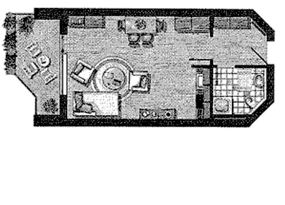 Thumbnail-1-Zi-Apartment, EG, Garten, provisionsfrei