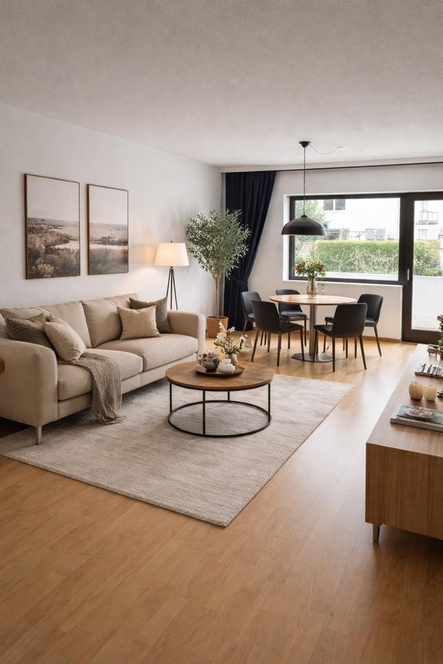 Thumbnail-Schöne 3ZKB in St. Ingbert mit Balkon und Garten