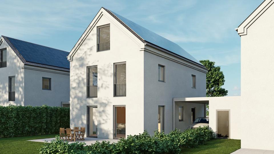 Thumbnail-Stilvolles Neubau-Einfamilienhaus mit Garten – provisionsfrei