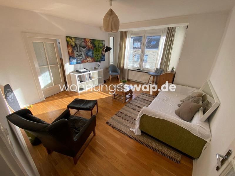 Thumbnail-Wohnungsswap - 2 Zimmer, 51 m² - Lorettostraße, Düsseldorf