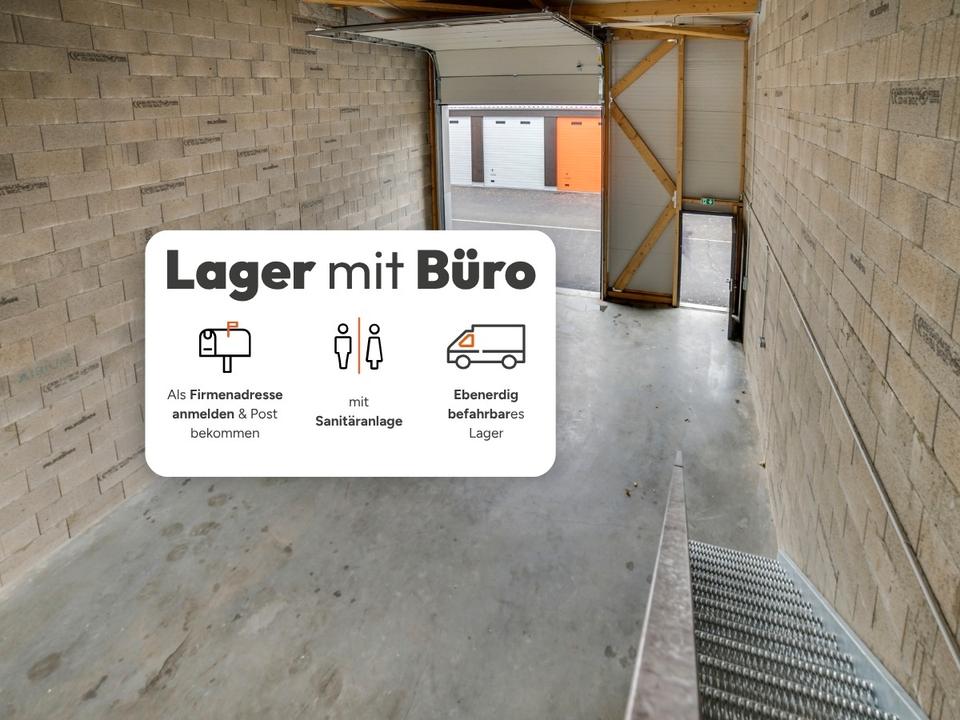 Thumbnail-145m² Lager mit Büro, Gewerbeflächen in Hennigsdorf zur Miete!