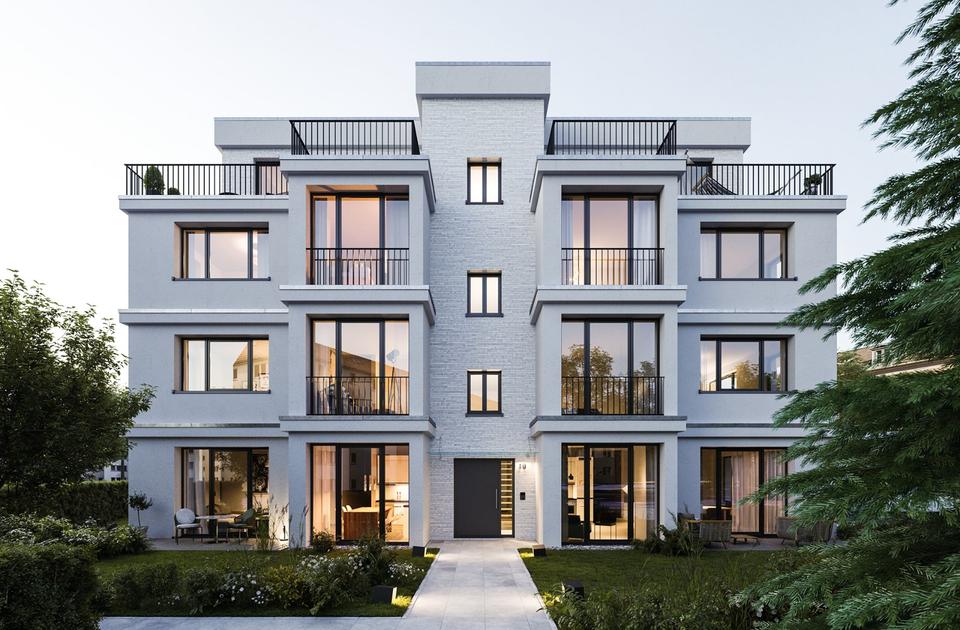 Thumbnail-Luxuriöse 3‑Zimmer Wohnung mit Terrasse in Teltow