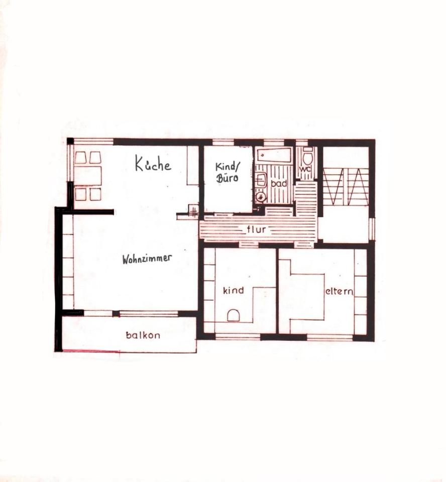 Thumbnail-Kernsaniert & zentral! 4 Zimmer | 90 m² | Balkon | 1. OG