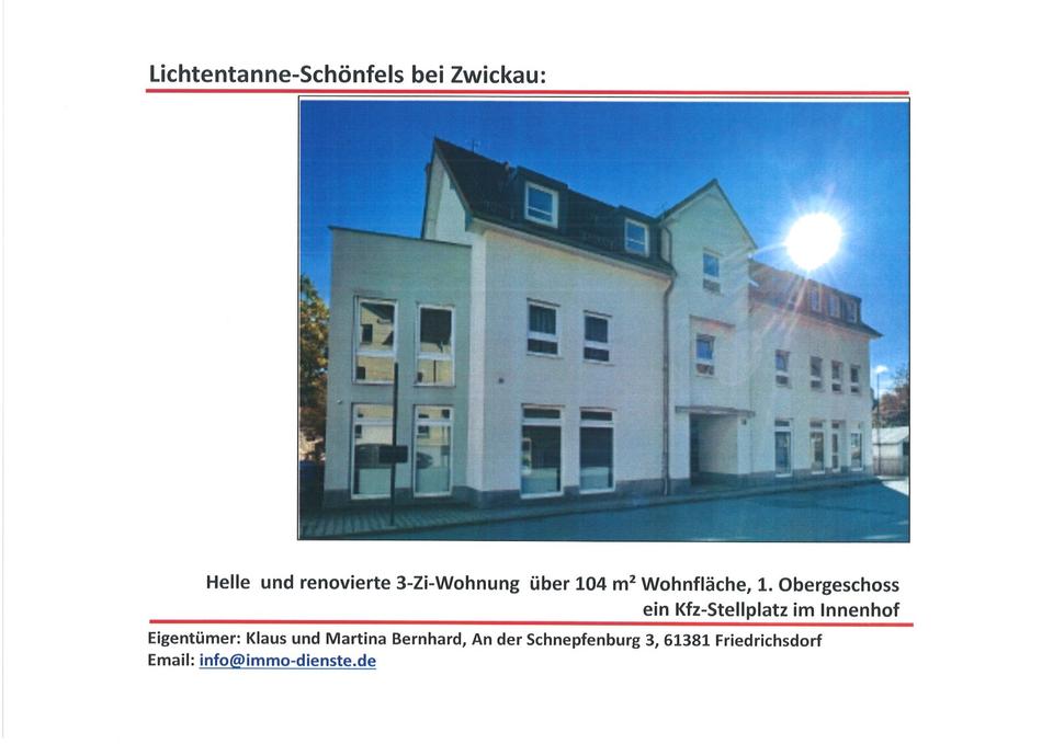 Thumbnail-Weihnachtspräsent? Renovierte, helle 3-Zi-OG-ETW zu verkaufen