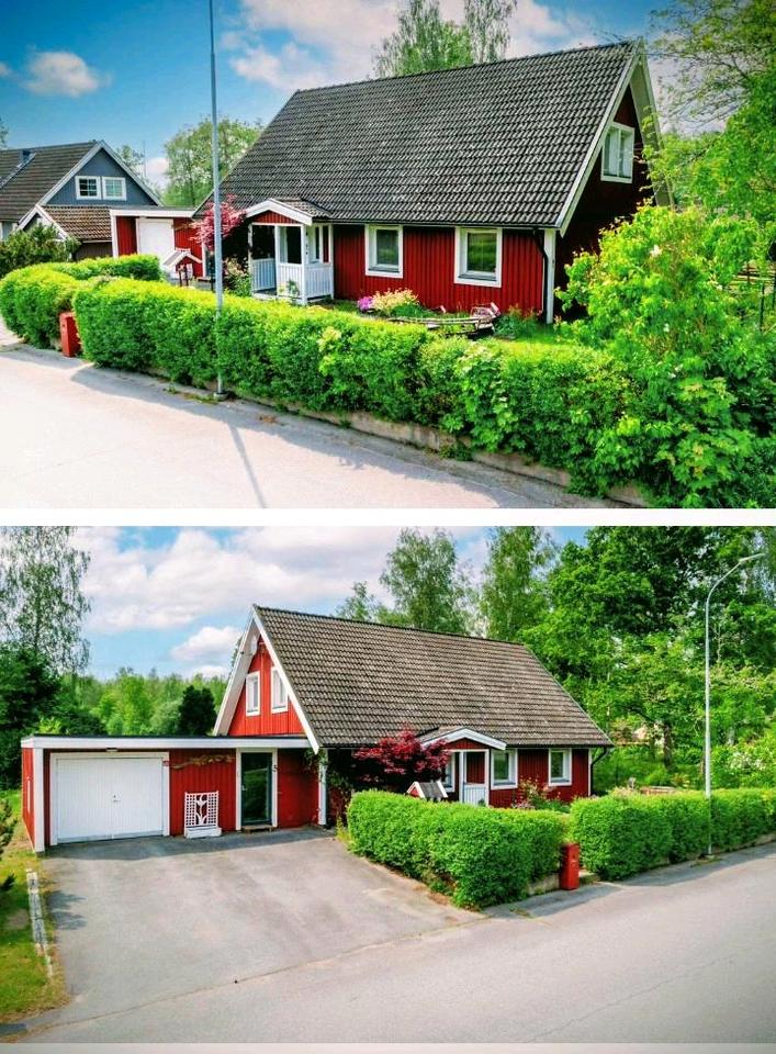 Thumbnail-Schönes rotes Schwedenhaus in Virserum Schweden zu verkaufen
