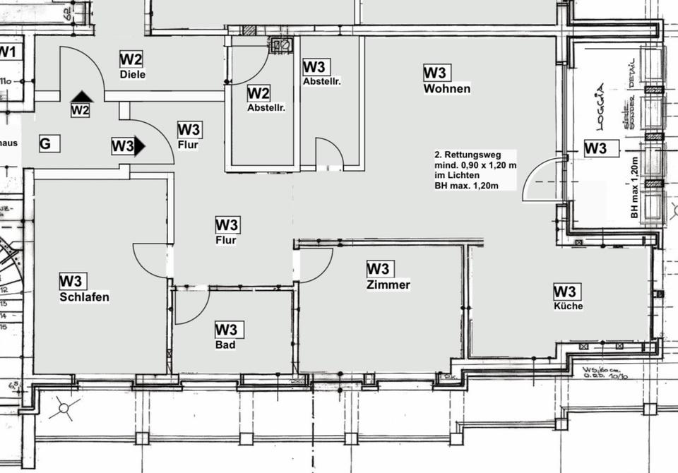 Thumbnail-3-Zimmer-Wohnung (W3) zentral in Ahlen ab 01.08.2026