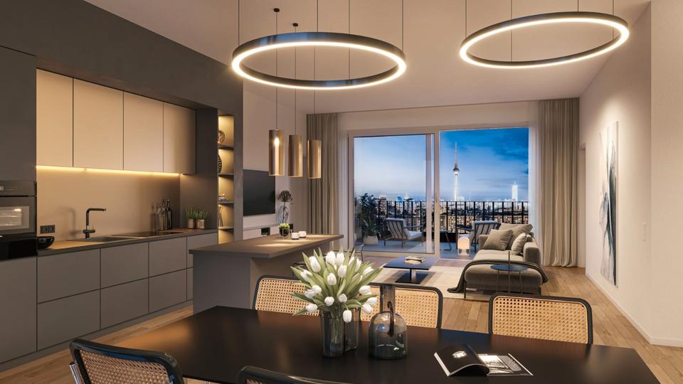 Thumbnail-Neues Apartment im Zentrum Berlins - möbliert & mit Küche