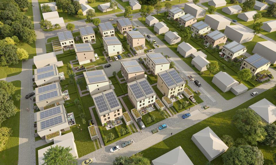 Thumbnail-Erstbezug im Niedrigenergiehaus – Doppelhaushälfte in Biblis ab 15. November zur Miete